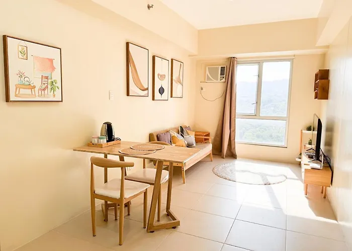 Bohemian Getaway 1 Bedroom By Livingroom Apartment Cebu